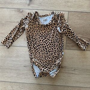 Little Sleepies Leopard Print One Piece 6-12 Months